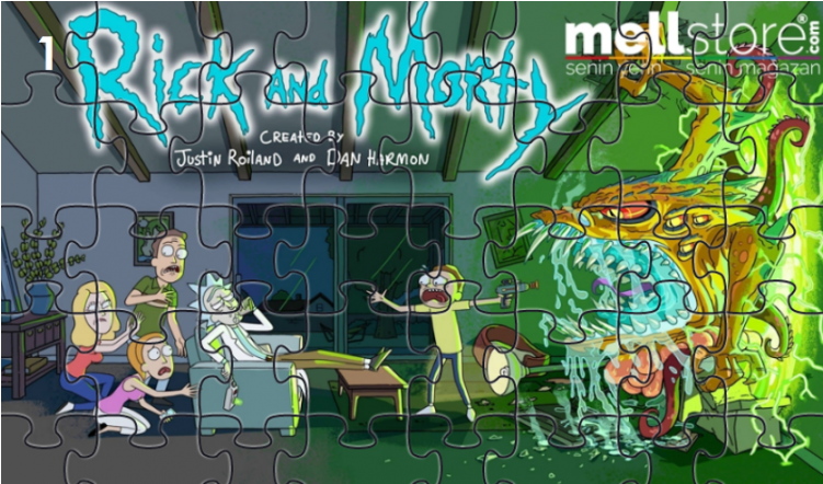 Move Or Die Rick And Morty (750x750), Png Download