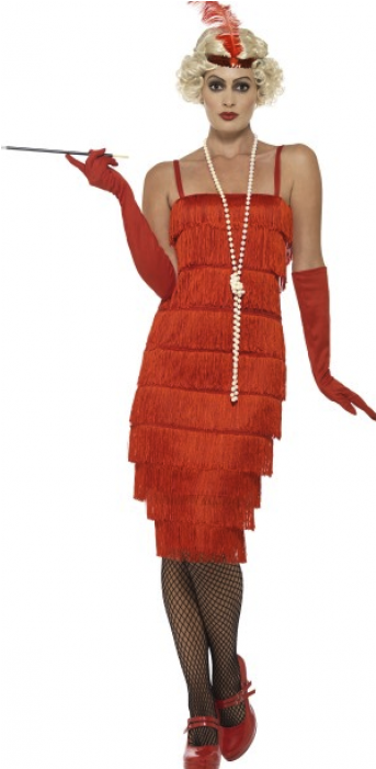 Fancy Dress Flapper Costume (700x700), Png Download
