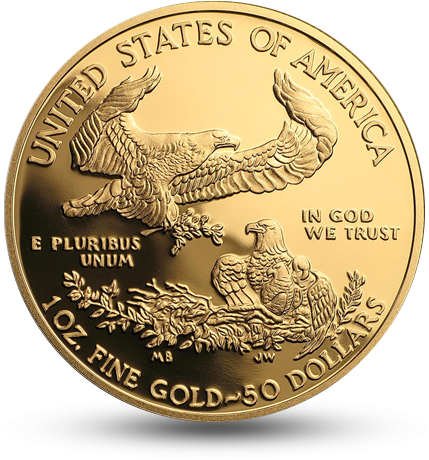 American Gold Eagle (600x600), Png Download