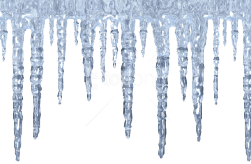 Download Icicles Png Images Background - Transparent Icicle Png (850x555), Png Download