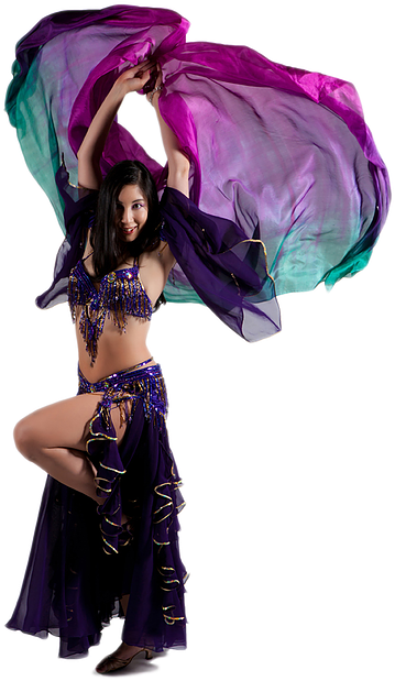 Award Winning Professional Belly Dancer (497x743), Png Download