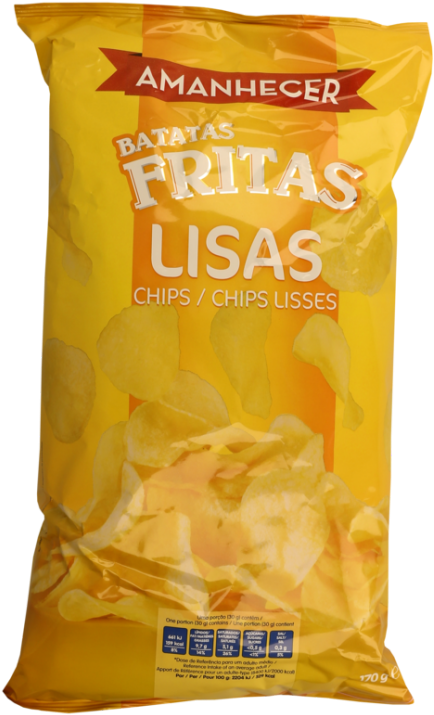 Batata Frita Lisas Amanhecer 170 Gr - Amanhecer Batatas (900x900), Png Download