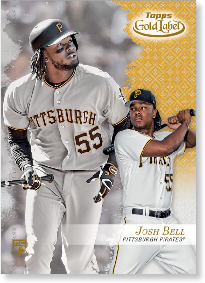 Josh Bell 2017 Topps Gold Label - Team (700x700), Png Download