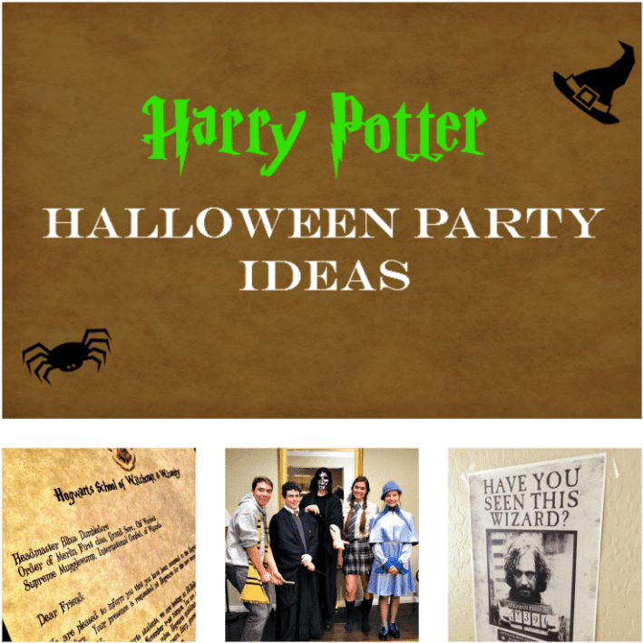 A Cork, Fork, & Passport ® - Harry Potter Halloween Party Invite (770x770), Png Download