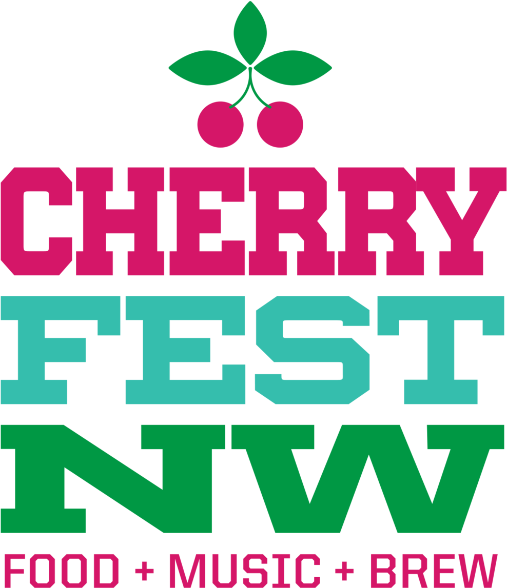 Cherryfest Nw Primary Logo 3-clr - Graphic Design (1000x1161), Png Download