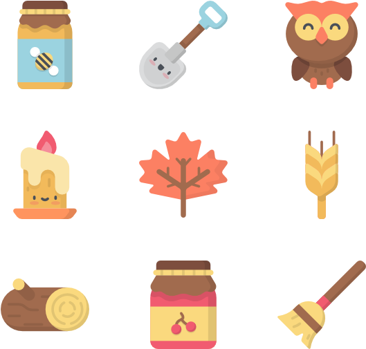 Picture Free Stock Autumn Vector (600x564), Png Download