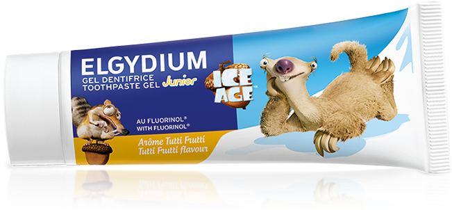 Skip To The End Of The Images Gallery - Elgydium Toothpaste Gel Tutti Frutti (1000x1000), Png Download