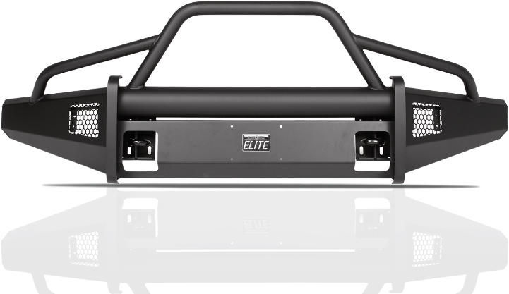 Fab Fours Ff18 R4562 1 Black Steel Elite Ford F150 - Bumper (750x499), Png Download