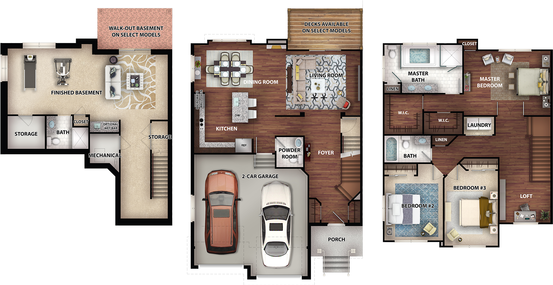 The Thames - Floor Plan (1920x977), Png Download