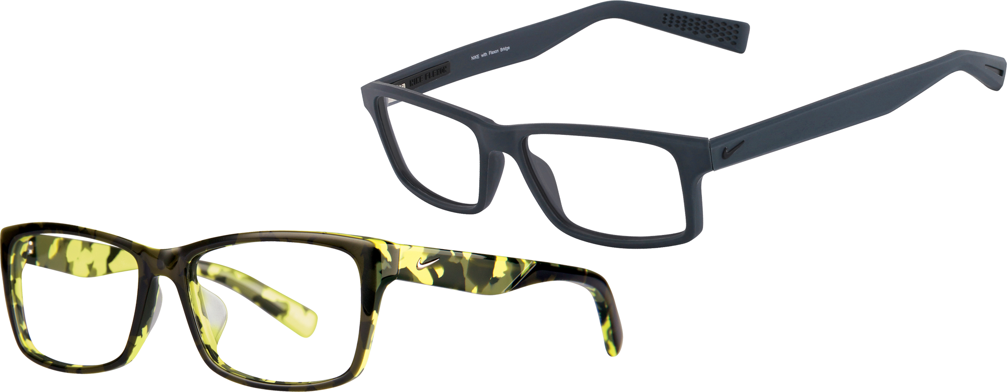 Glasses Made For Asian Noses, And Cool Minimalism At - Glasses (2000x779), Png Download