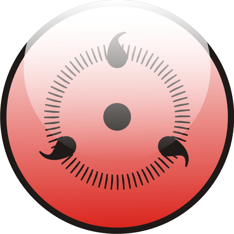Mata Sharingan Susanoo Mikoto Wikipedia - Circle (800x800), Png Download