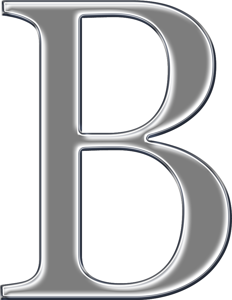Letter Bsvg Wikimedia Commons - Styles Letter B Png (1200x1200), Png Download