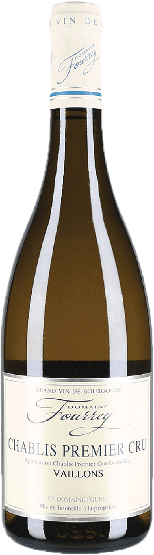 Chablis 1er Cru Vaillons, Burgundy, France - Chablis Premier Cru Domaine Fourrey (800x2000), Png Download