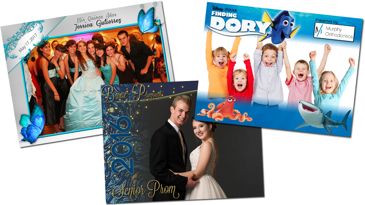 Digital Photo Overlays For Private Events - Photographic Paper (1240x698), Png Download