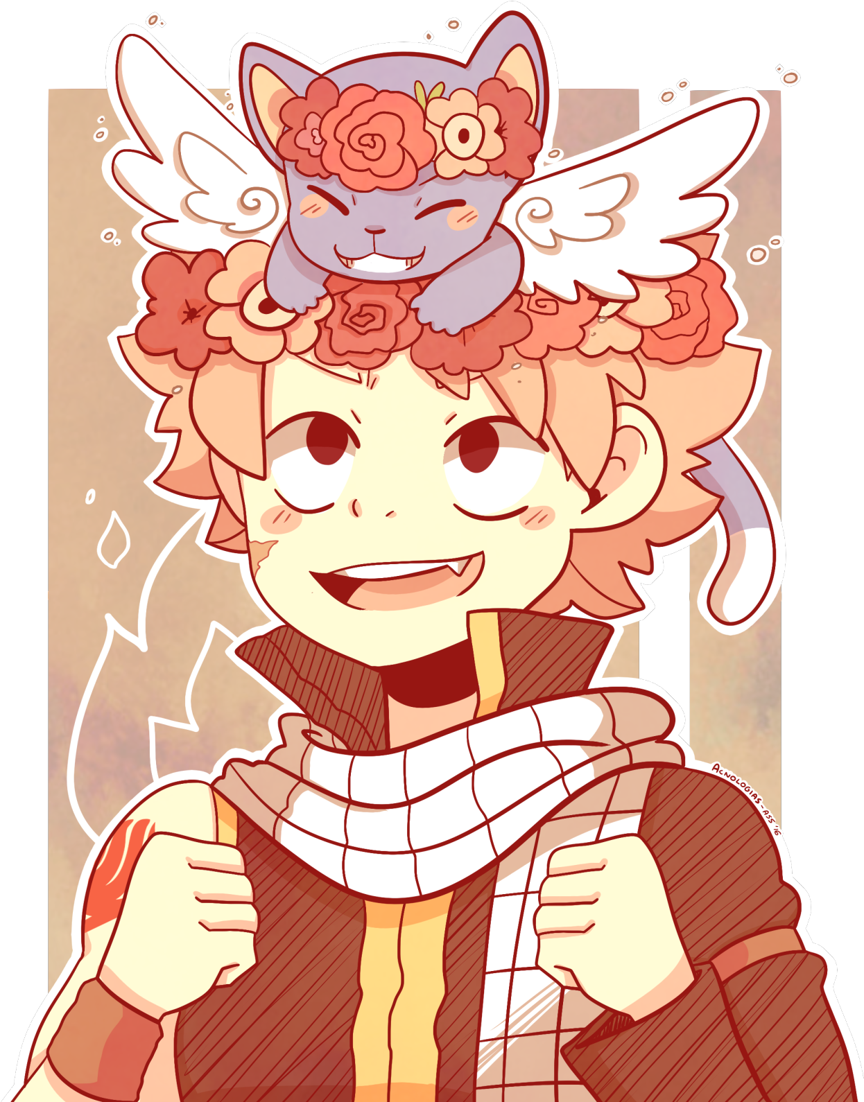 Closed ✿dragnoodles' Art Blog, Completely Slightly - Cute Natsu Dragneel (1280x1646), Png Download