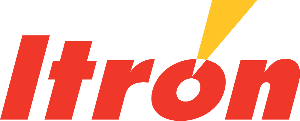 Itron Logo Png - Itron Inc Logo (1000x403), Png Download