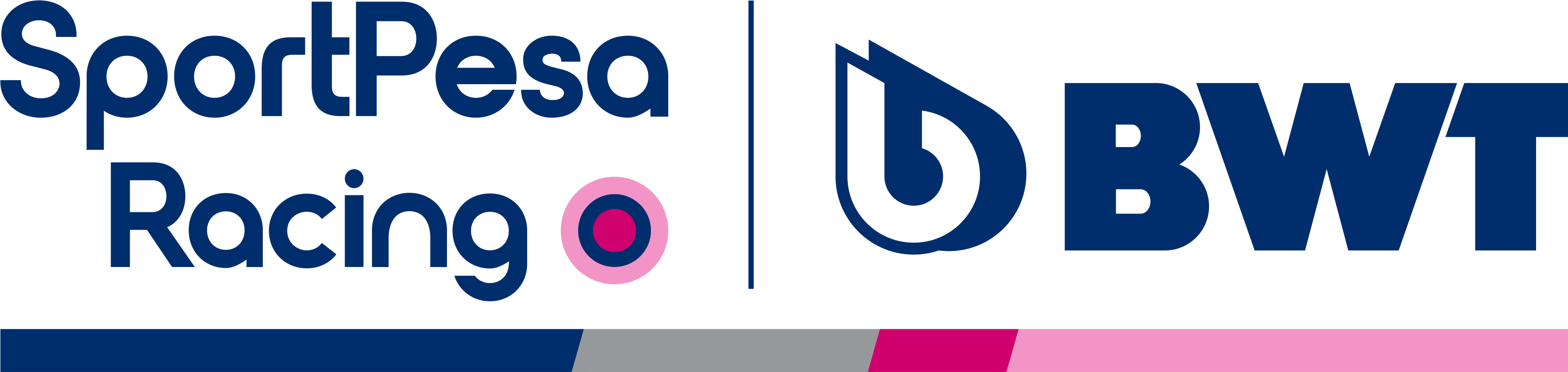 Secondary Nav - Sportpesa Racing Point Logo (4006x948), Png Download