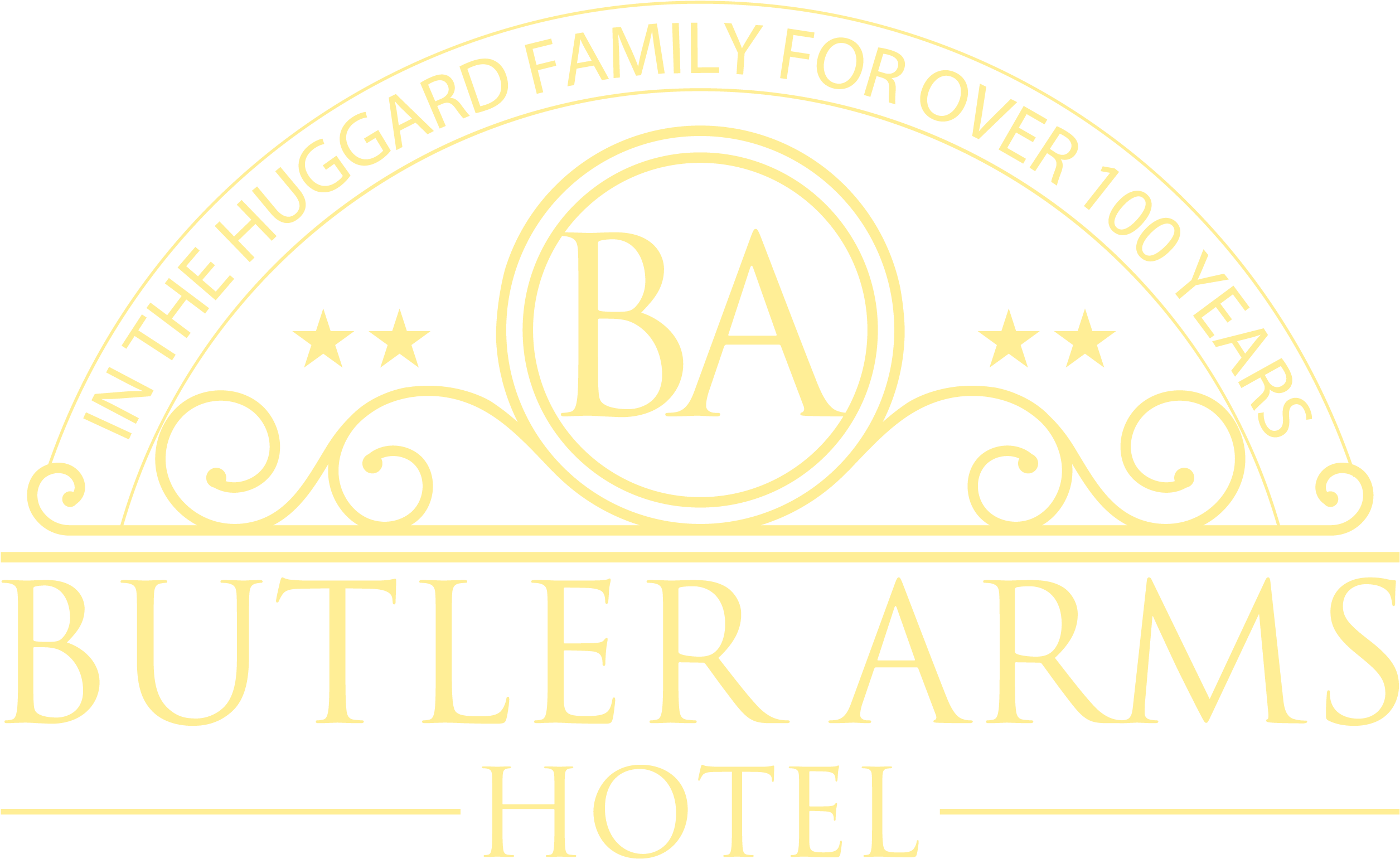 Butler Arms Hotel - Emblem (3508x2480), Png Download