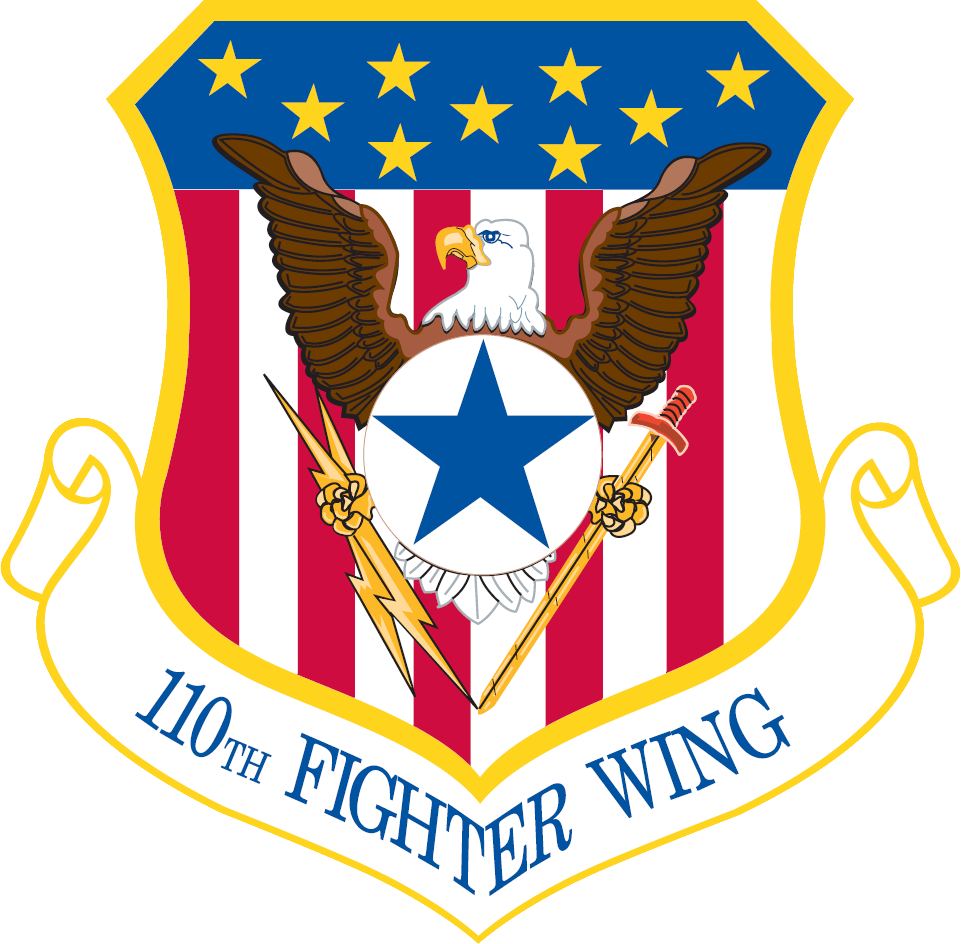 110th Airlift Wing - 944th Fighter Wing Logo (961x944), Png Download