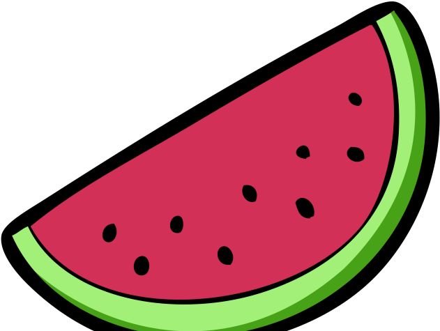Drawn Watermelon Comic - Clipart Watermelon (640x480), Png Download