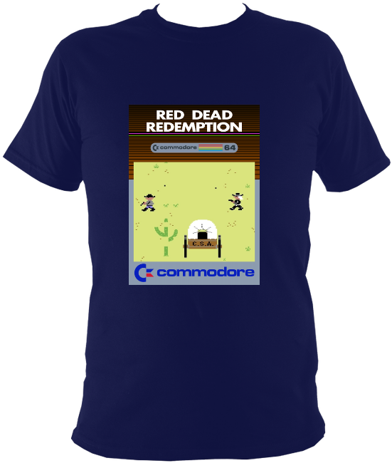 Commodore 'c64 Red Dead Redemption' Children's - Anime T Shirt (582x680), Png Download