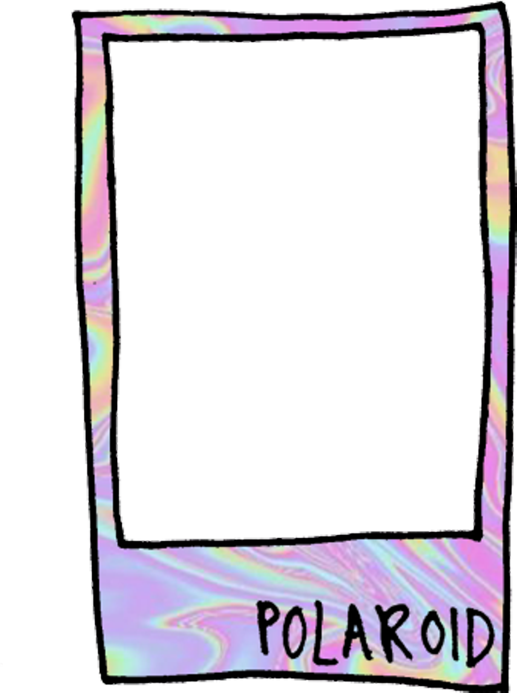Polaroid Heart Tumblr Transparent Clipart Free Download - Clipart Transparent Aesthetic (1024x1373), Png Download