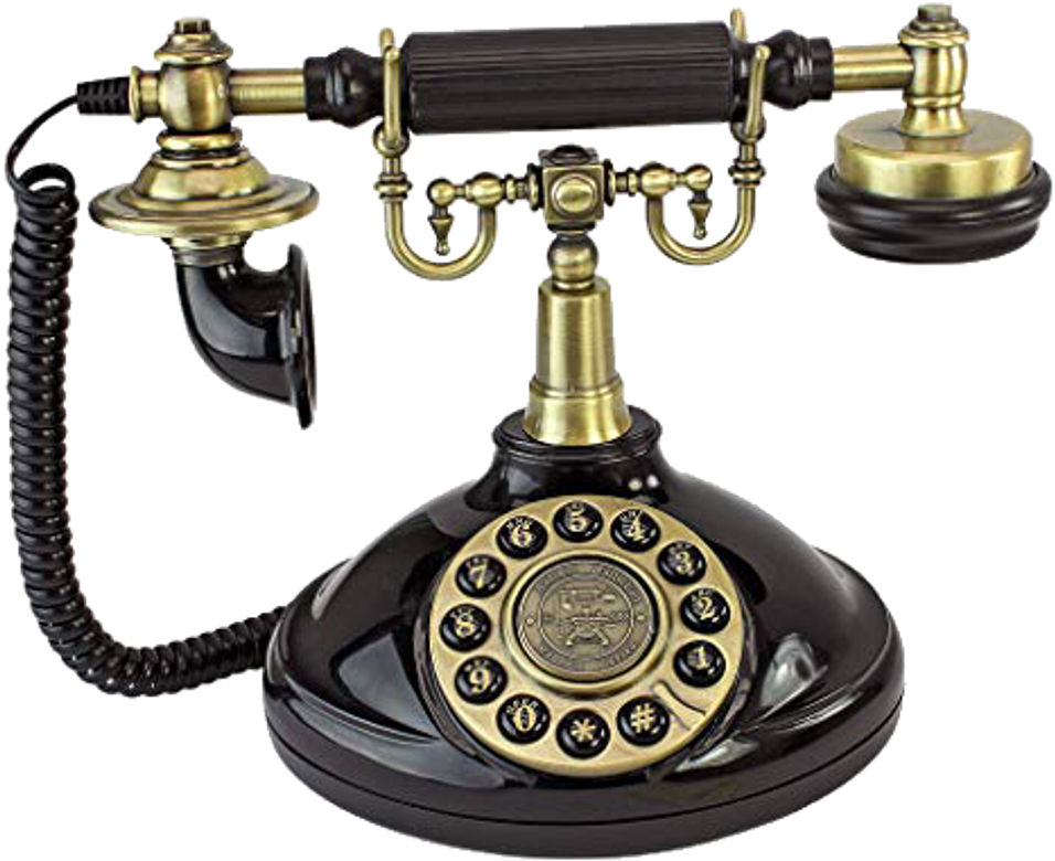 Rotaryphone Vintagephone Telephone Pngs Png Lovely - Vintage Phone (1024x1024), Png Download
