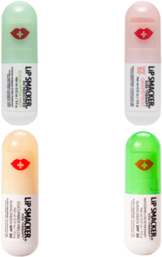 3400-81251 - Lip Smackers Kiss Therapy (525x700), Png Download