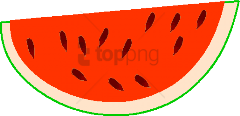 Free Png Pasteque Dessin Png Image With Transparent - Watermelon (850x619), Png Download