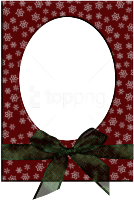 Free Png Best Stock Photos Transparent Christmas Red - Free Photo Frame Transparent Round Blue Wreath Designs (481x710), Png Download