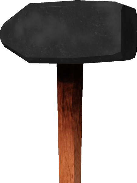Images/sledge Hammer 05 - Lump Hammer (1280x720), Png Download