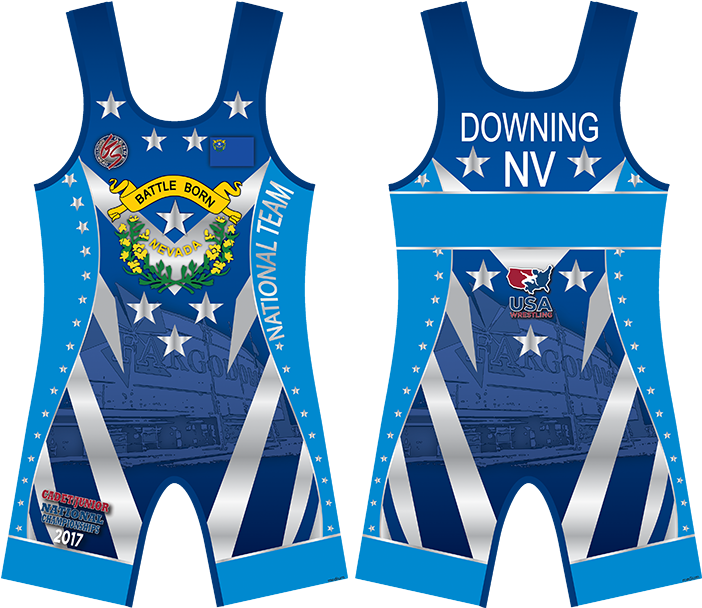 Battle Born Blue - Active Tank (749x664), Png Download