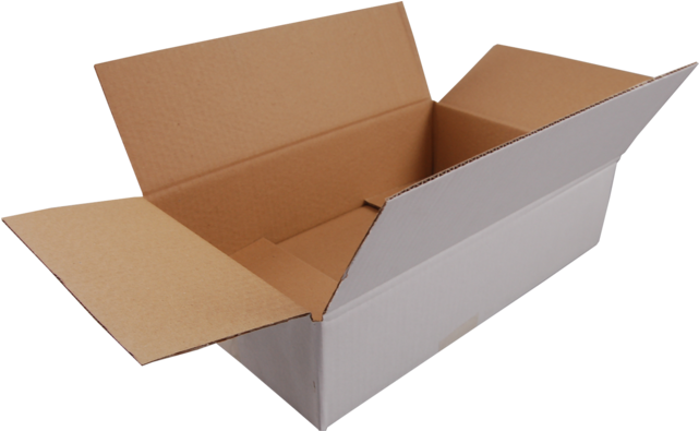 American Folding Box, Corrugated Cardboard, 500x300x95mm, - Caixa Papelão (640x640), Png Download