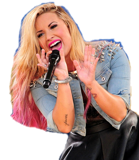 Good Morning America Hosts - Demi Lovato (538x620), Png Download
