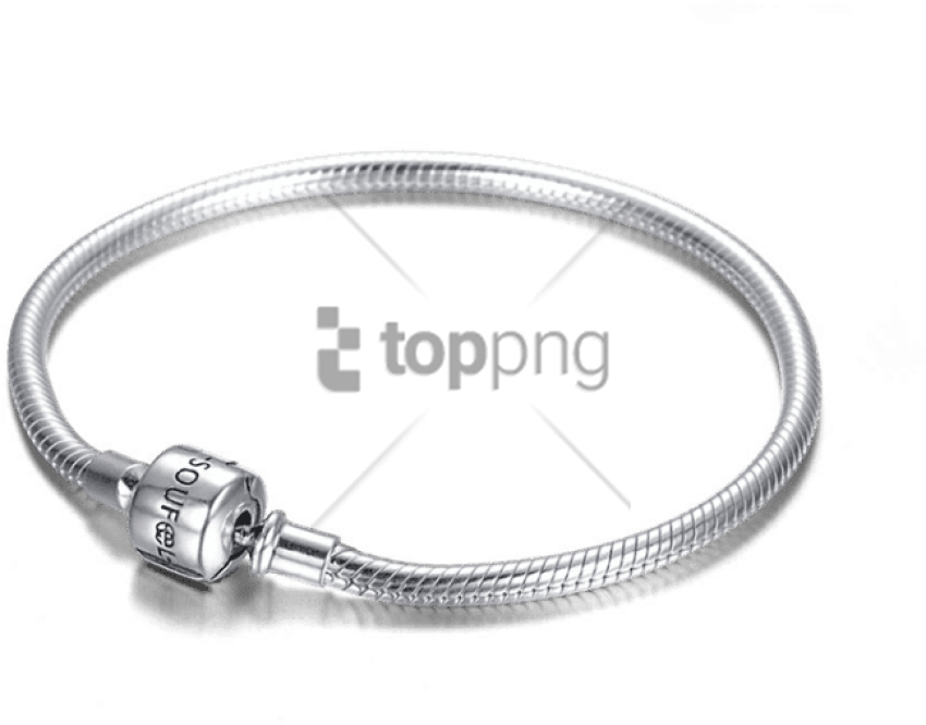 Free Png Bracelet Classic Homme En Argent Png Image - Bracelet (850x666), Png Download