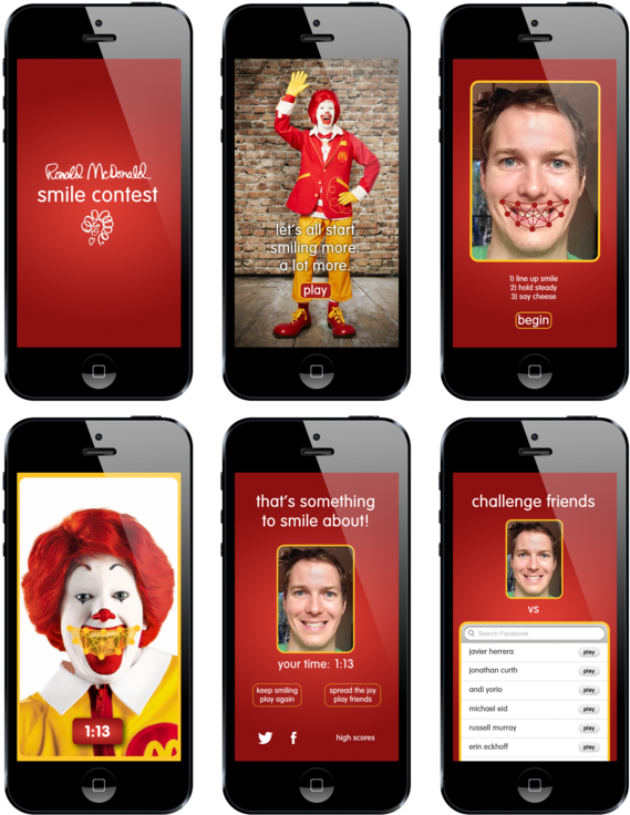 Smile Contest App Compfinal - Iphone (1000x743), Png Download