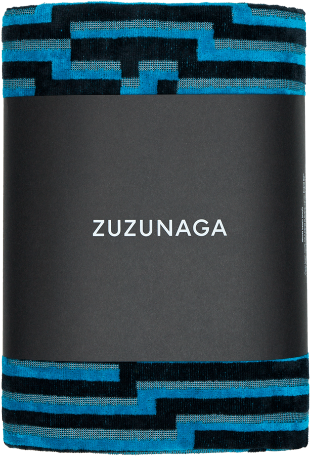 Mini Blue Waves Folded - Sock (1500x1018), Png Download