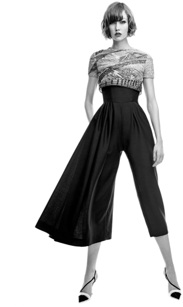 Vogue Ladylike Fashion Editorial (800x1029), Png Download