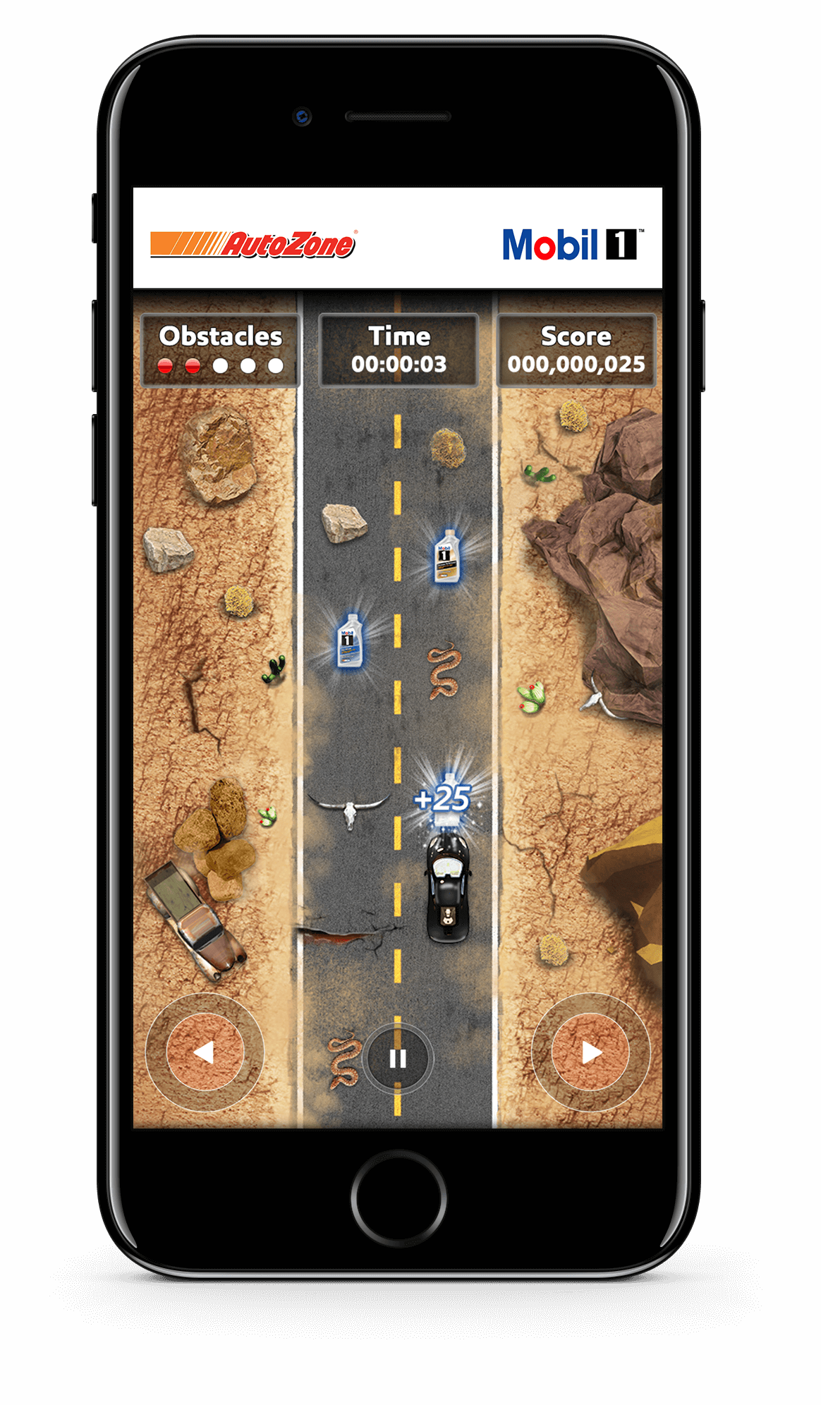 Desert - Mobil 1 (1164x1992), Png Download