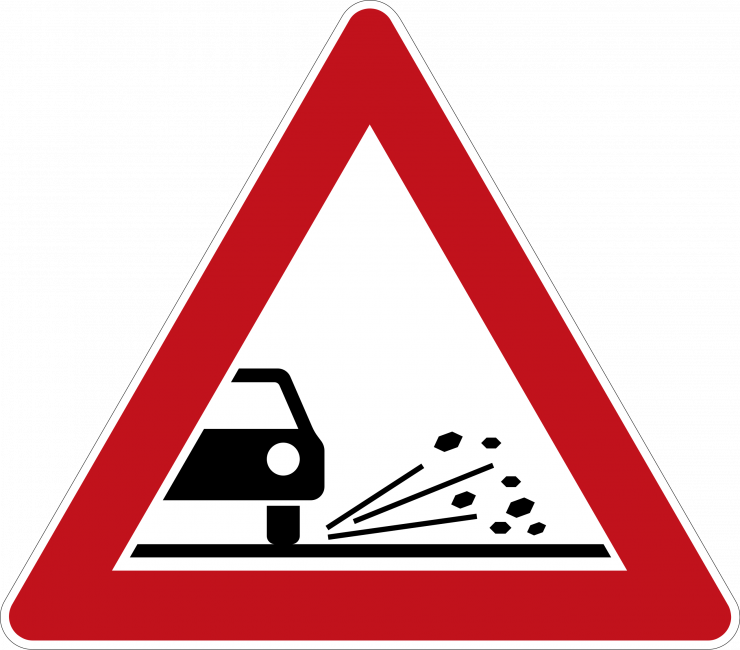 Loose Chippings - Two Way Traffic On A One Way Street (740x650), Png Download