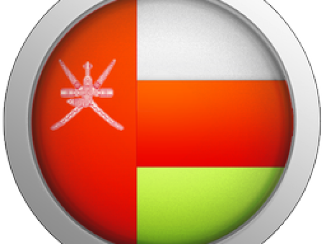 Oman Flag Png Transparent Images - Circle (640x480), Png Download