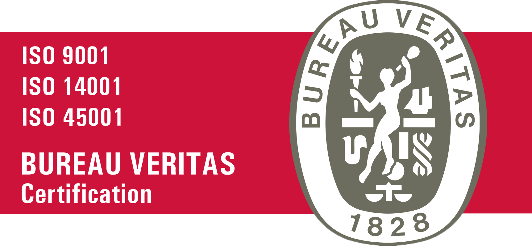 All Rolled In One - Bureau Veritas Ohsas 18001 (1724x799), Png Download