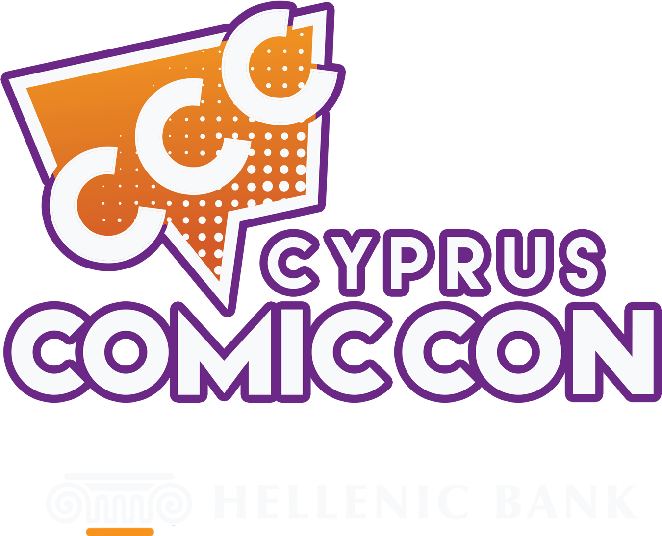 Cyprus' Largest 2-day Celebration Of Pop Culture - Cyprus Comic Con Logo Png (2200x1144), Png Download