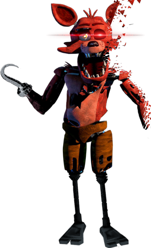 Five Nights At Freddy's Foxy Full Body (480x791), Png Download