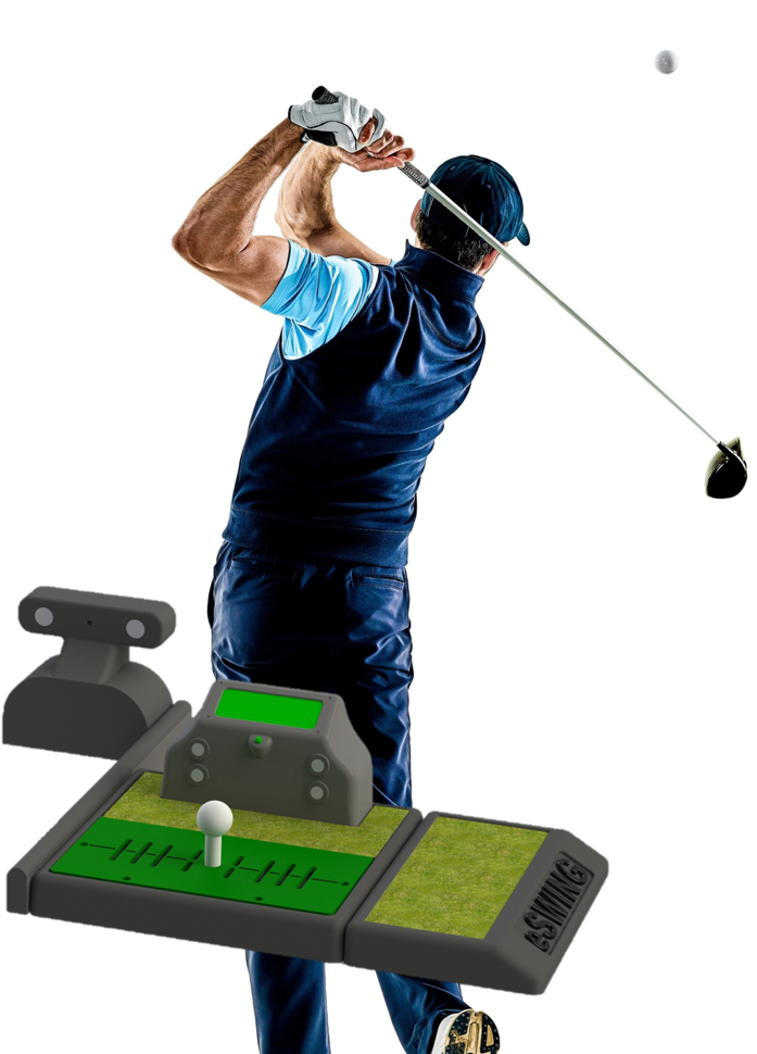 Eswing Is A Web-based Golf Swing Analysis Application - Speed Golf (745x970), Png Download