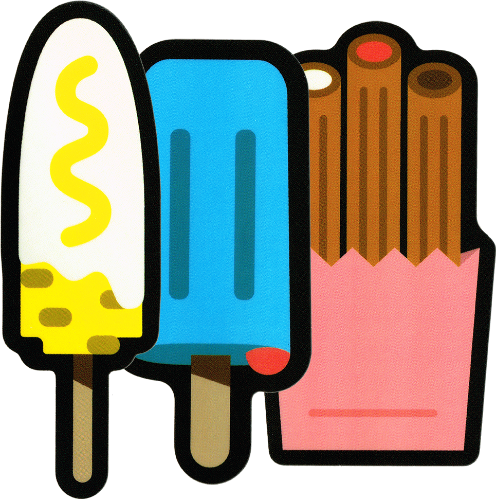 Image Of Mexican Street Food Sticker Pack (1025x1030), Png Download