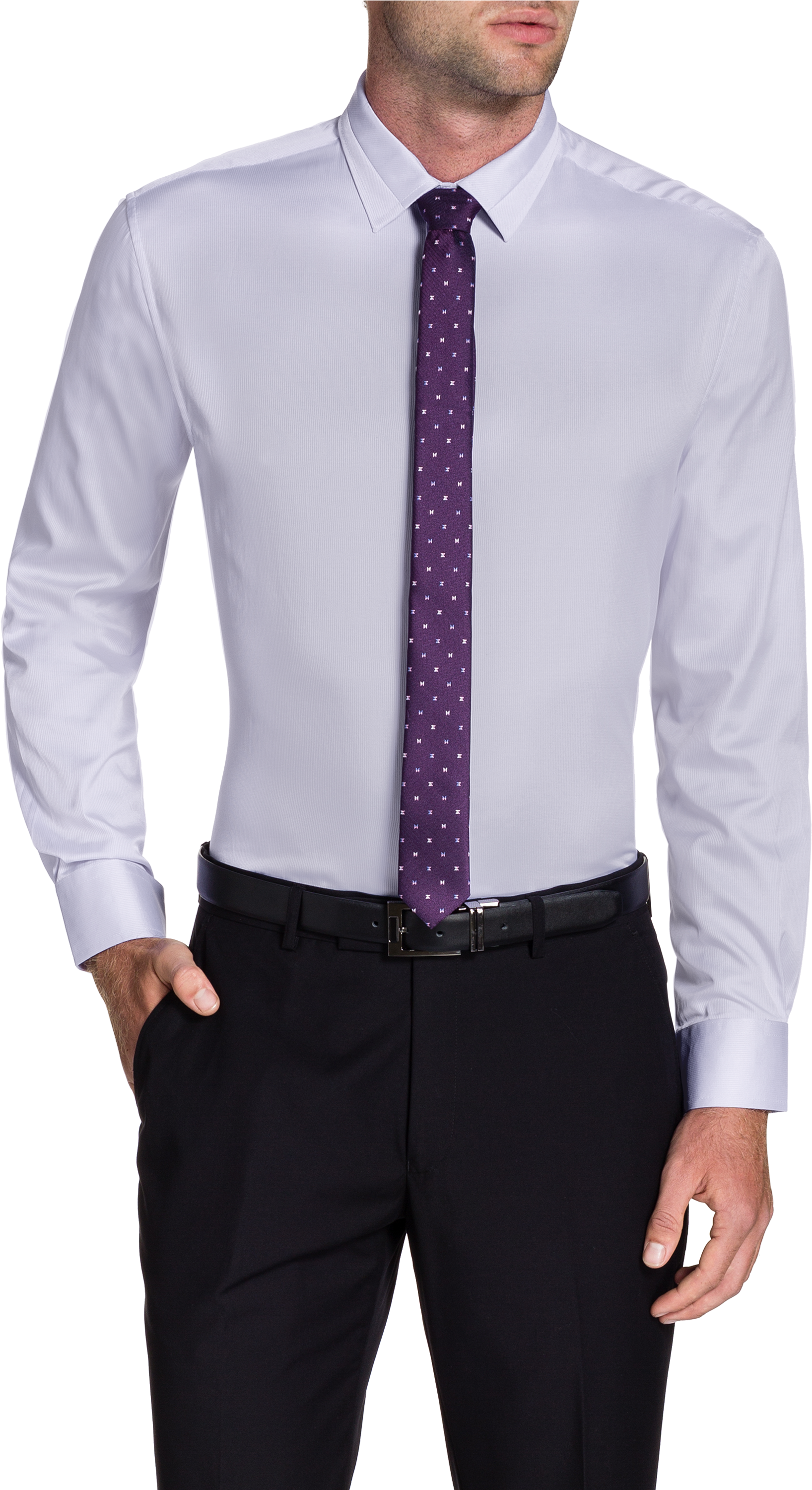 Lilac Tobias Dress Shirt - Formal Wear (3000x3000), Png Download