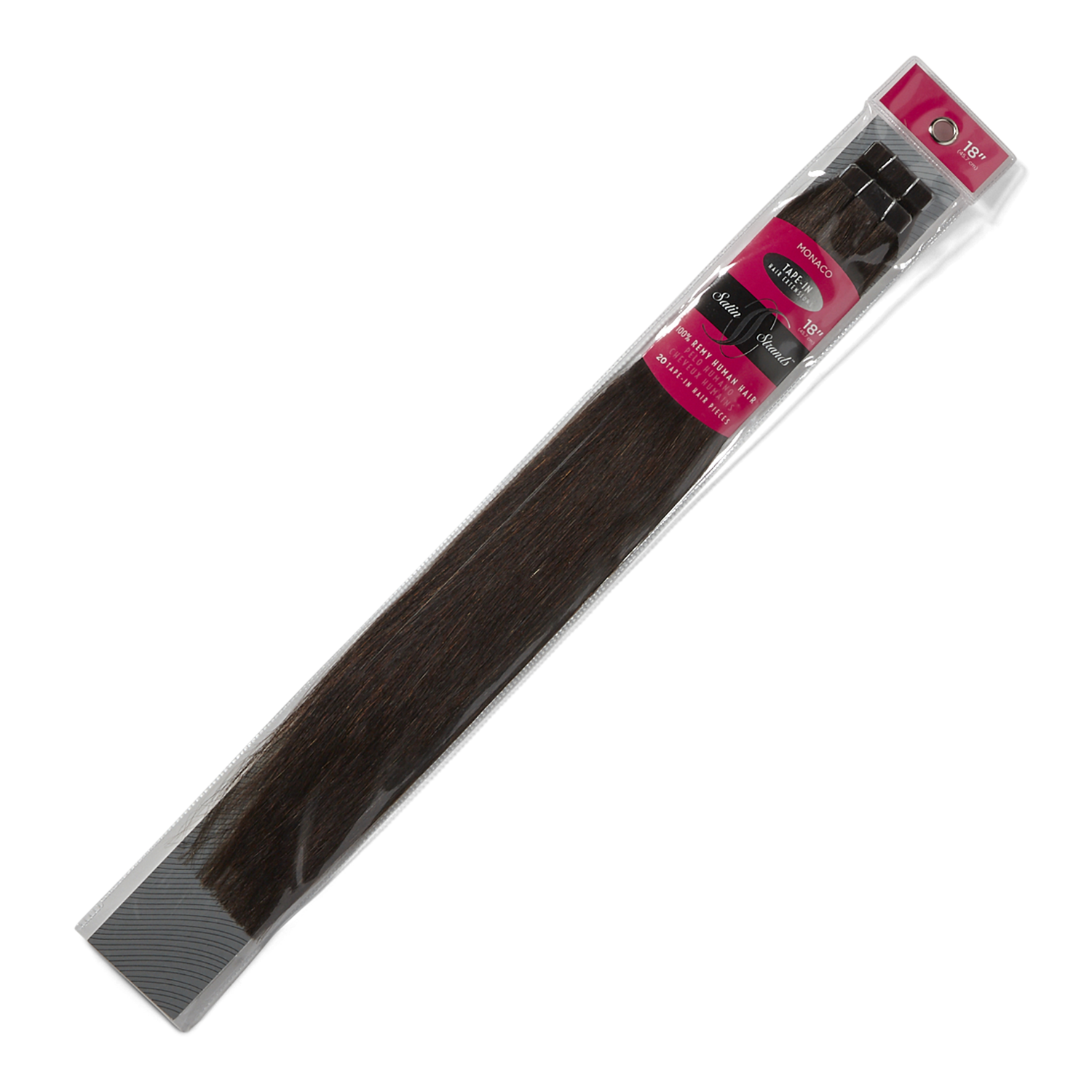 Satin Strands Premium 100% Remy Tape-in Human Hair - ジェット ストリーム ボルドー (1500x1500), Png Download