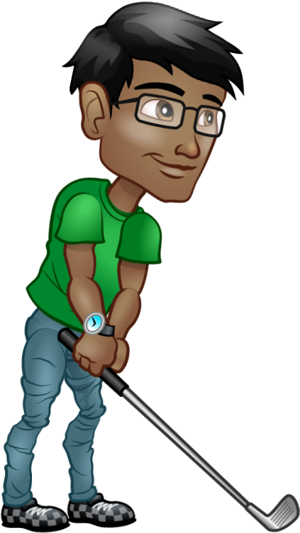 Male-golf Swing - Golf (930x1034), Png Download