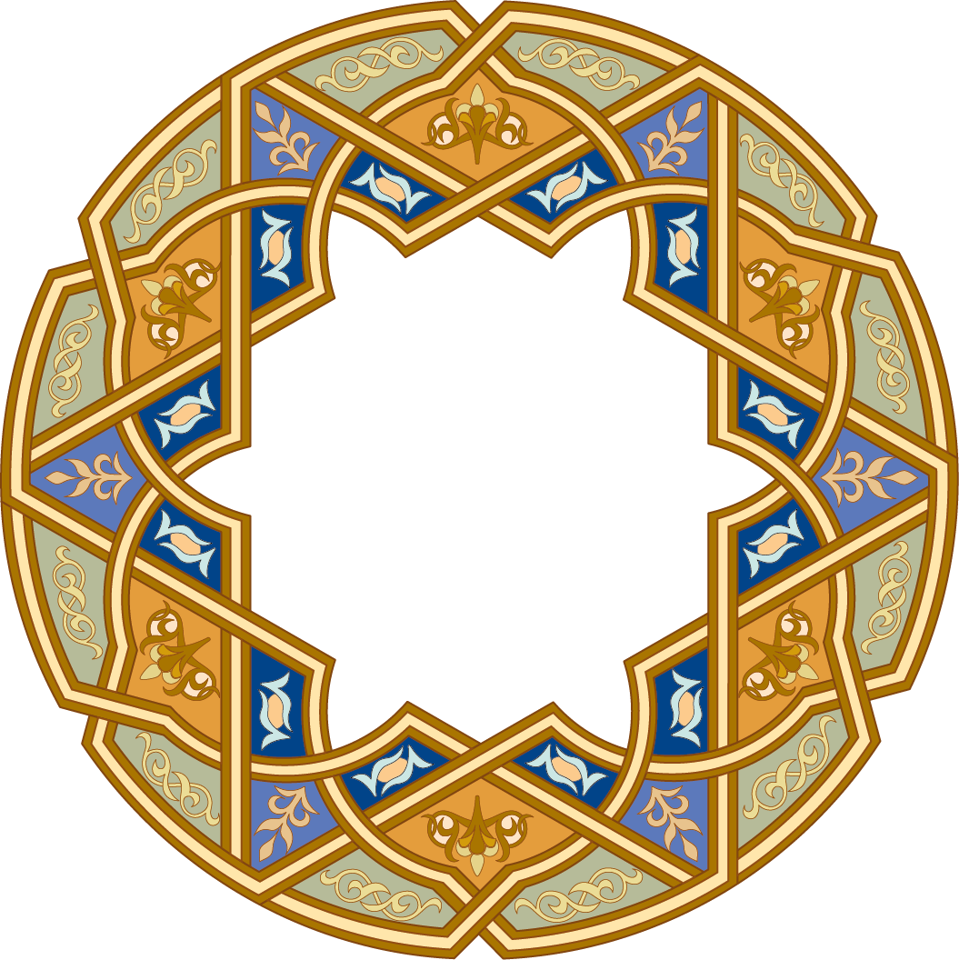 Pattern Clipart Arabesque - Iranian Art Clipart (1055x1056), Png Download
